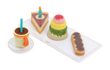 Service café gourmand en bois 15 pièces