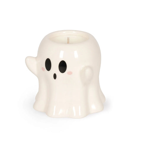 Bougie Parfumée Fantôme Halloween - Bougie Décorative Mignonne Pour Table, Chambre, Fête - Durée 5-7h