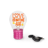 Lampe de table en forme d'ampoule - Love is in the air