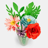 Kit Fleurs en papier - Kikkerland