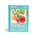 Kit Fleurs en papier - Kikkerland