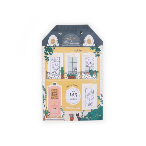 LES PARISIENNES Cahier 145 stickers