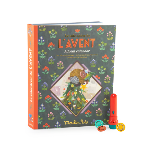 Calendrier de l'avent lampe à histoires - Les Minouchkas