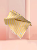 Candy Wrap Blanket Pink Yellow - Plaid Maison Deux