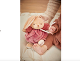 Peluche musicale patapouf - Lapin bordeaux