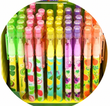 Crayon de papier et gomme - senteur fruit