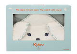 Ma cape de bain Lapin - Colombe