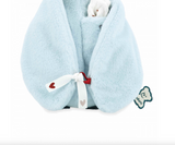 Peluche à bisous - Manchot bleu