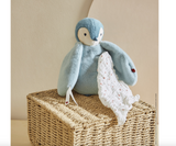 Peluche à bisous - Manchot vert