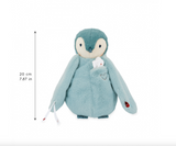 Peluche à bisous - Manchot vert