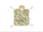 Doudou ours vert