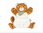 Doudou marionnette - Papaye le tigre