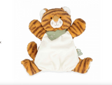 Doudou marionnette - Papaye le tigre