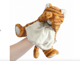 Doudou marionnette - Papaye le tigre