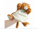 Doudou marionnette - Papaye le tigre