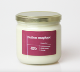 Potion magique | Bougie cristal de roche "Protection"