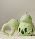 Hochet en silicone - Dino