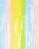 Rideau à franges décoratif Arc en ciel - Party Curtain