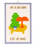 Illustration encadrée prête à accrocher - Choses