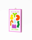 Illustration encadrée prête à accrocher - Couleur