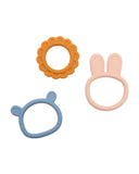 Lot de 3 anneaux en silicone - Bonton
