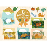 Invitations - Animaux de la Jungle