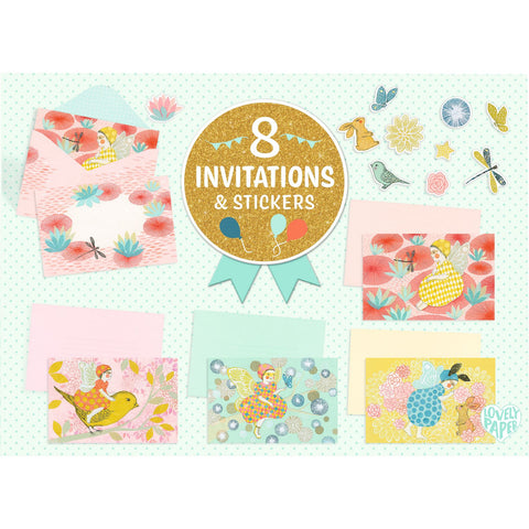 Invitations - Fées d'un jour