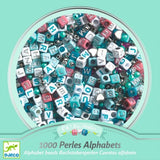 Foison de perles alphabets ARGENT
