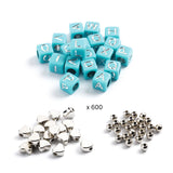 Foison de perles alphabets ARGENT