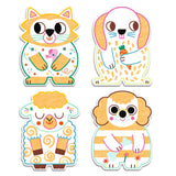 Coloriages à révéler - Animaux familiers