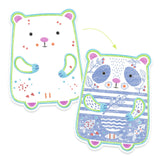 Coloriages à révéler - Animaux sauvages