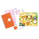 Collage de mousses - Fêtes scintillantes