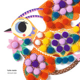 Collages pompons - Panachés