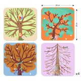 Tableaux de feutrine - La ronde des saisons