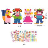 Créer avec des stickers - Eclatants
