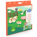 Stickers épais et repositionnables - Les animaux de la ferme