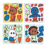 Coloriages à la pâte à modeler séchante - Coquins du jardin