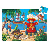 Puzzle le pirate et son trésor - 36 pcs