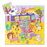 Puzzle le Bus Arc-en-ciel - 16 pcs