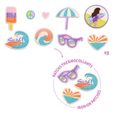 Sunshine Camp - 3 accessoires TIE-DYE à créer