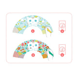 Eventail et son étui à colorier DIY - Koneko