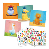 Créer avec des stickers - Créer des animaux