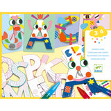 Coloriages pour les petits - Un monde à créer, lettres