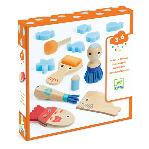 Curieux outils pour peindre