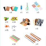 Accessoires des petits - Boîte à créer, animaux de la jungle