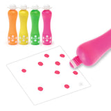 4 marqueurs mousse - Néon