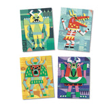 Collage relief - Monsters gallery