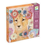 Tableaux en 3D - Couronnes de fleurs