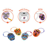 Artistic plastic - Porte-clés catcheurs