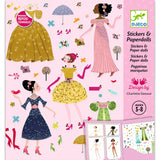 Stickers & paperdolls - Robes des 4 saisons